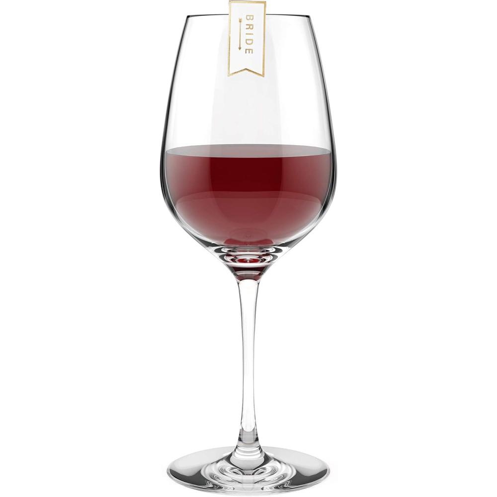 imageTwine 8101 Bridal Party Wine Charm Set One Multicolor