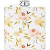 imageTwine 6 oz Rose Metal Flasks Multicolor