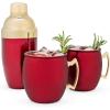 Red Holiday Bar Set