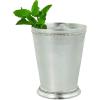 imageTwine Mint Julep Cup Real Brass with Sterling Silver Plating Derby Cocktail Tumbler Set of 1 12 ozSilver