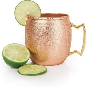 Twine 3621 Old Kentucky Home: Hammered Copper Moscow Mule Mug, 16 oz(Hammered Copper)