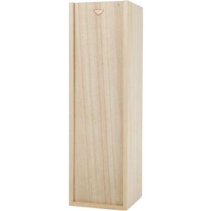 Twine Paulownia Wood Wine Large Gift Box, Festive Wine Wooden Box, Wine Boxes for Gifts, Wood Box, Wine Bottle Gift Box, Wine Storage, Wine Bottle Box, Wine Accessories, Fits 3 Standard Wine Bottles(Wood)