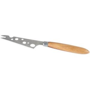 Twine Soft Cheese Knife – Stainless Steel Knife Set – Charcuterie Tools Cheese Board Accessories – Stainless Steel and Wood, Set of 1