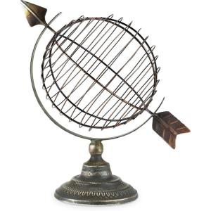 Twine Wise Owl Cork Holder, Decorative Wine Cork Storage and Decor, Set of 1, Metal with Rustic Bronze Finish Owl Cork Display(Old World)
