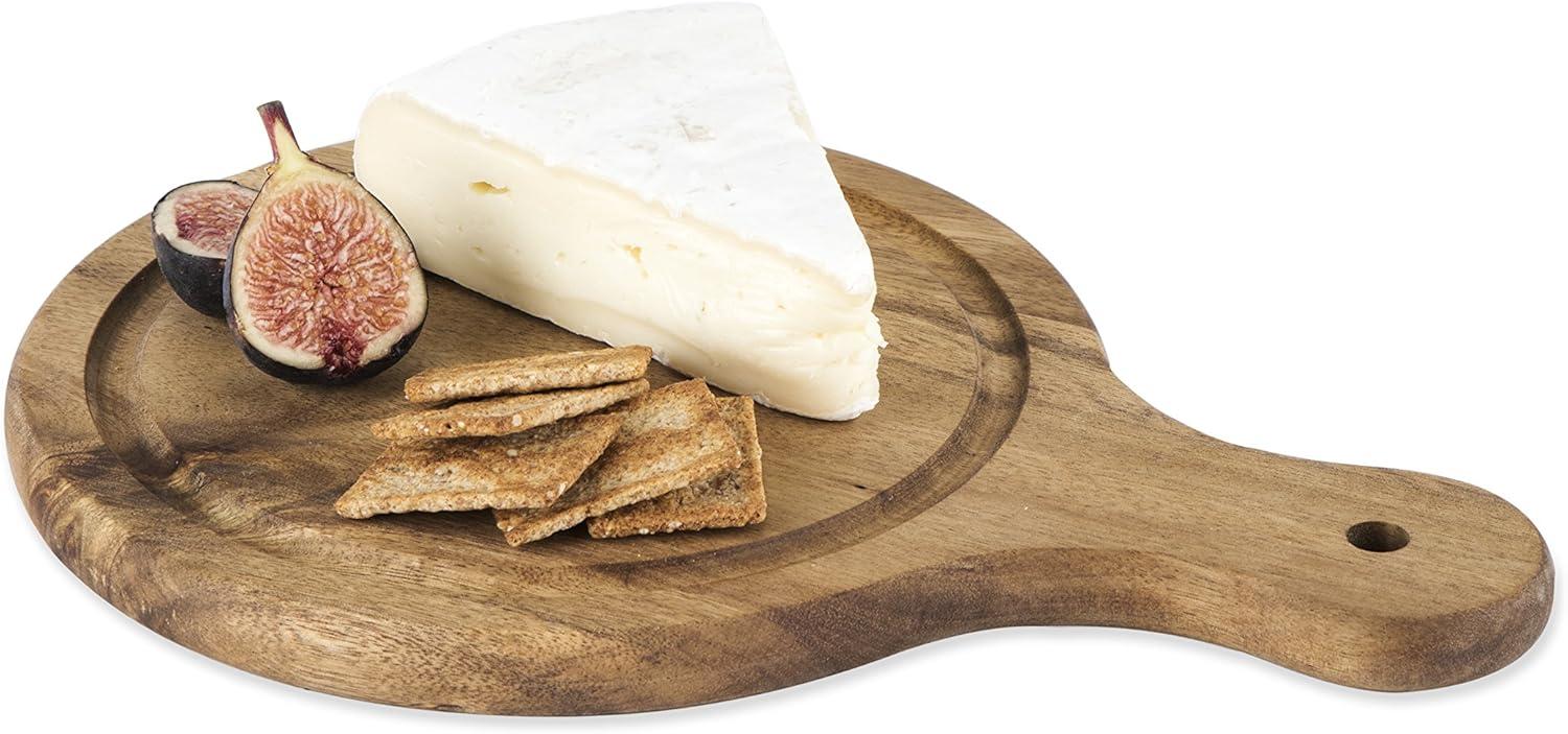 imageTwine Acacia Wood Artisan Cheese Paddle Medium MulticolorSmall