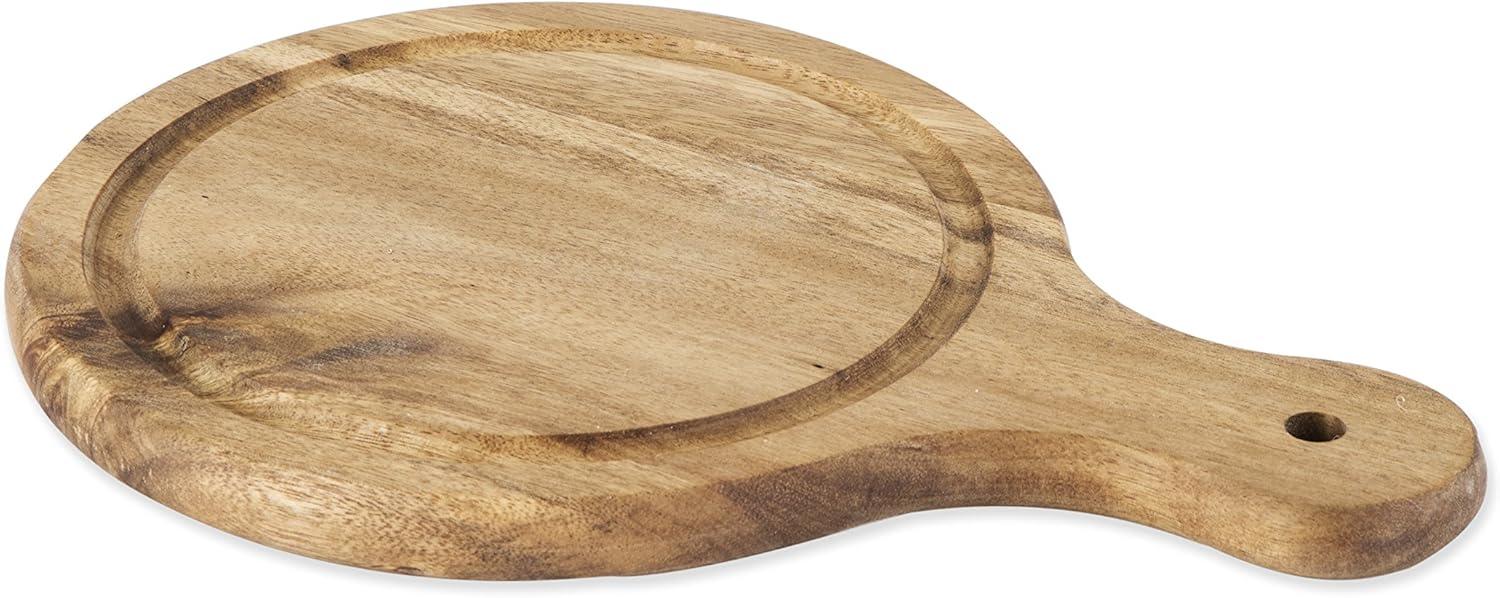 imageTwine Acacia Wood Artisan Cheese Paddle Medium MulticolorSmall