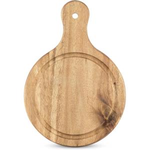 Twine Acacia Wood Artisan Cheese Paddle Medium Multicolor(Small)